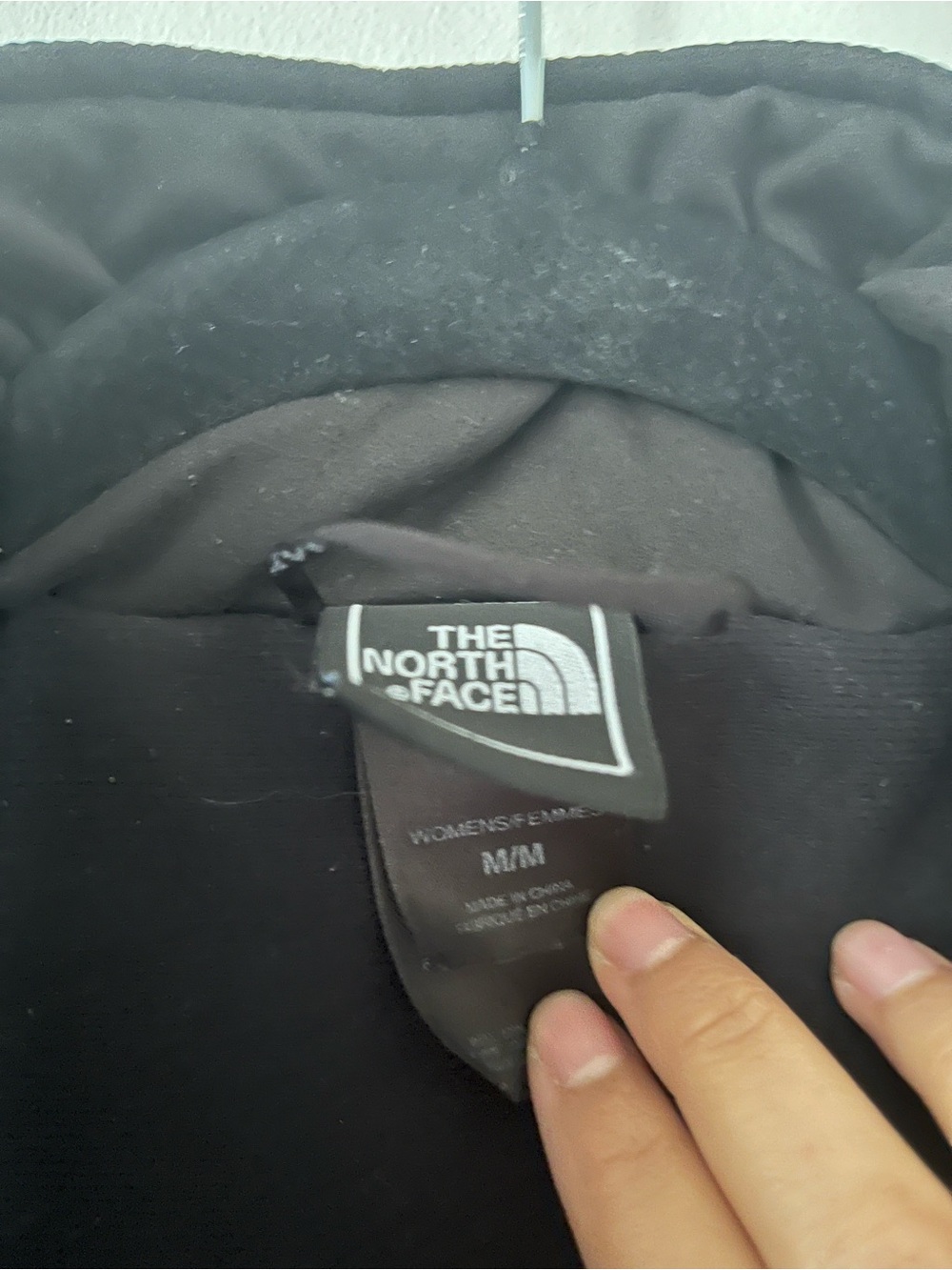 North Face Black Zip Up Jacket Womens Medium Lightweight Waterproof Outdoors - Picture 4 of 7